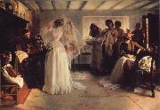 John H F Bacon The Wedding Morning painting